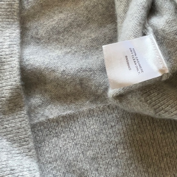 Nordstrom Cashmere Hoodie Women XL Grey - Picture 7 of 7